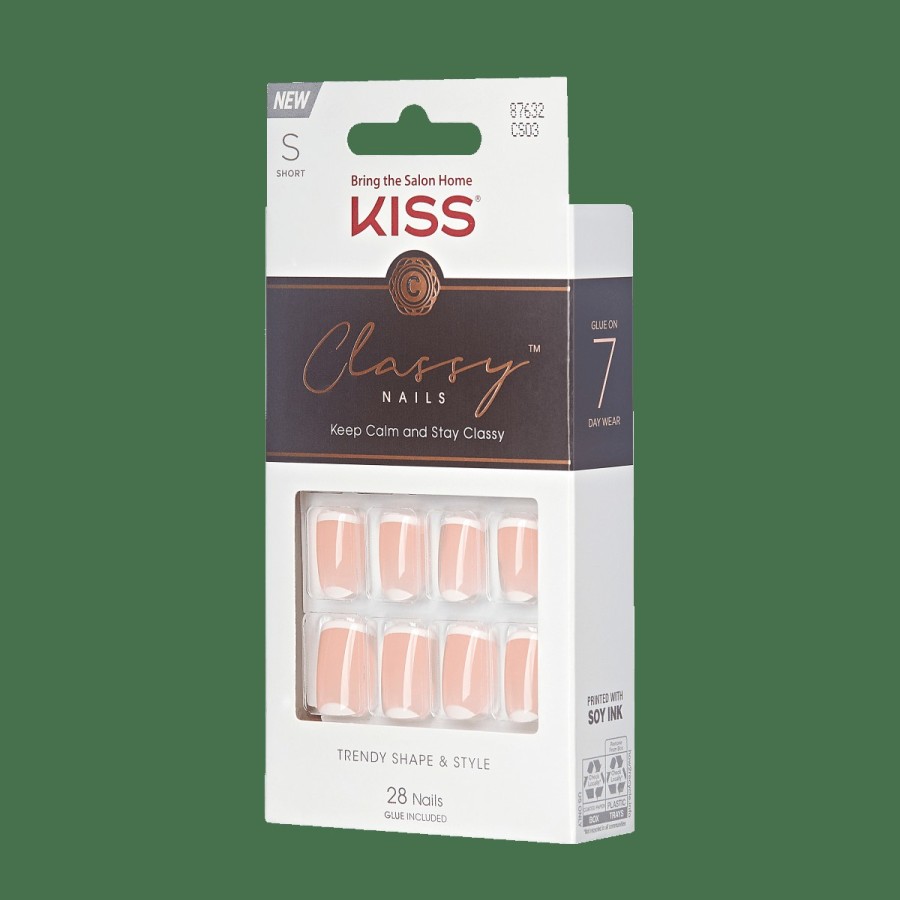 Nails KISS French Nails | Simple Enough