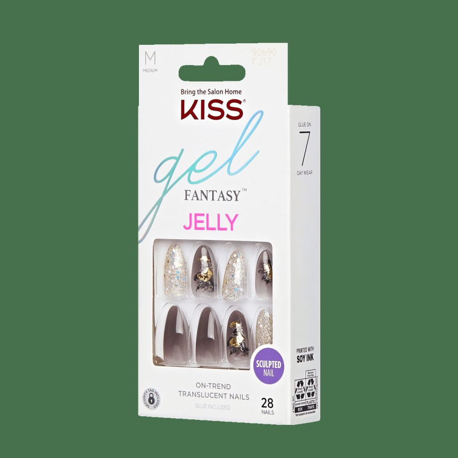 Nails KISS Design Nails | Floral Jelly