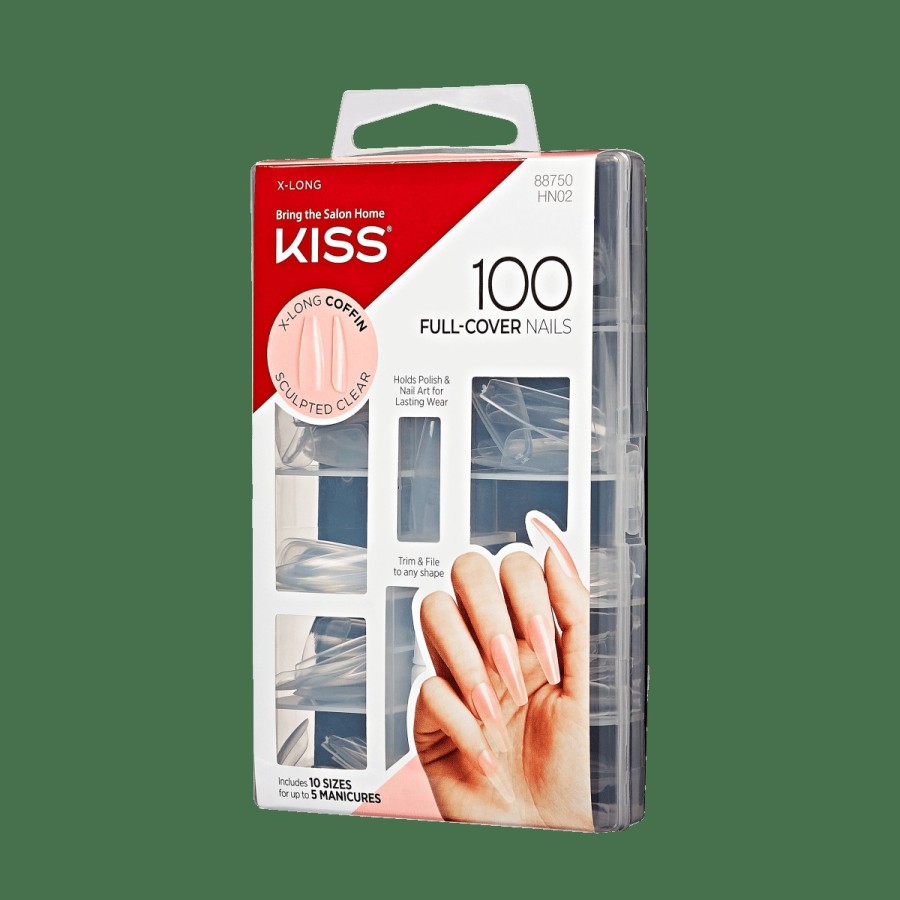 Nails KISS Glues, Kits, & Tools | Clear Coffin