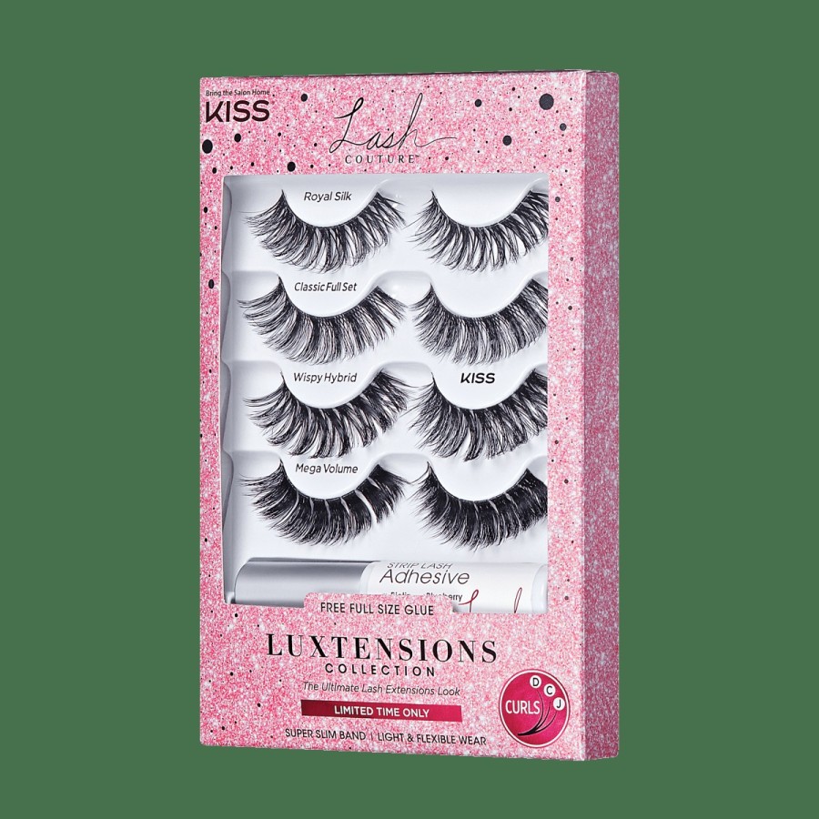 Lashes KISS Full Glam | Holiday Multipack - Clear