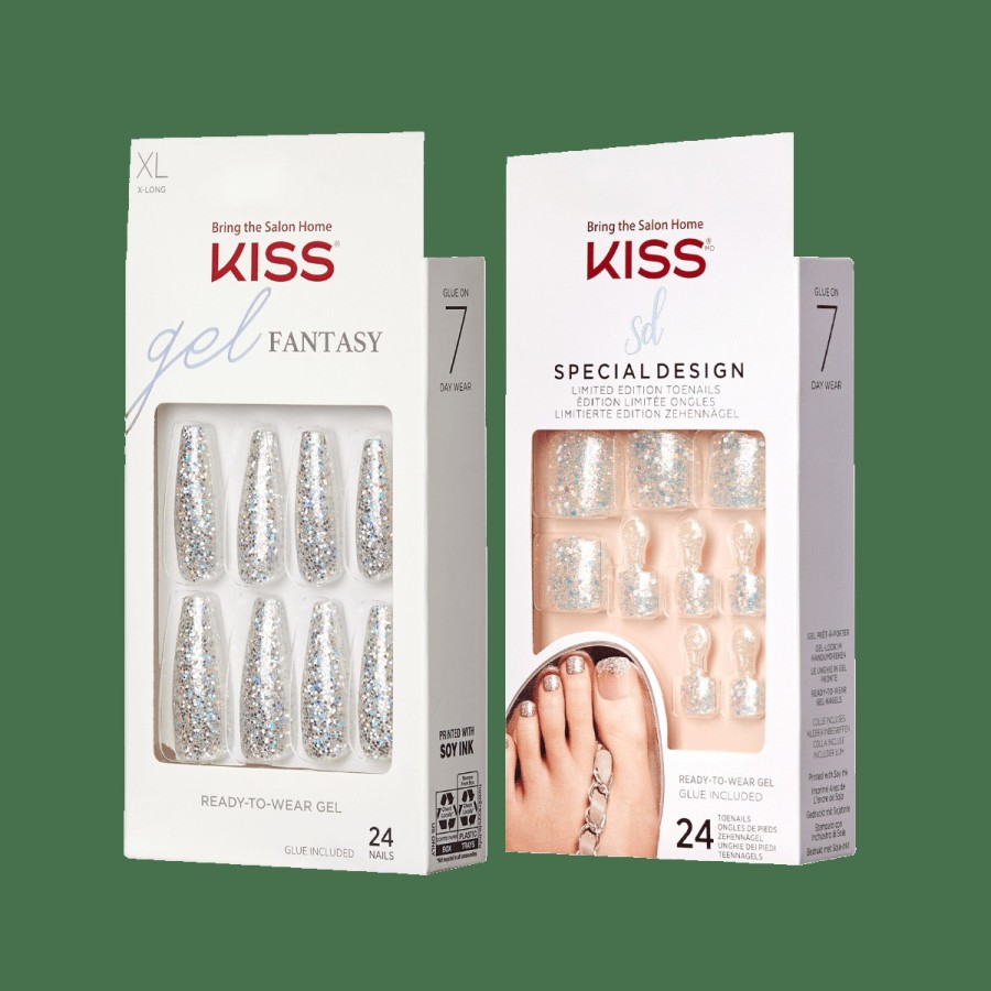 Nails KISS Mani & Pedi | Glam Mate