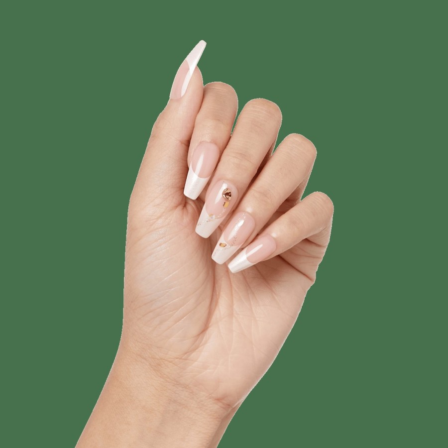 Nails KISS French Nails | Light Drip