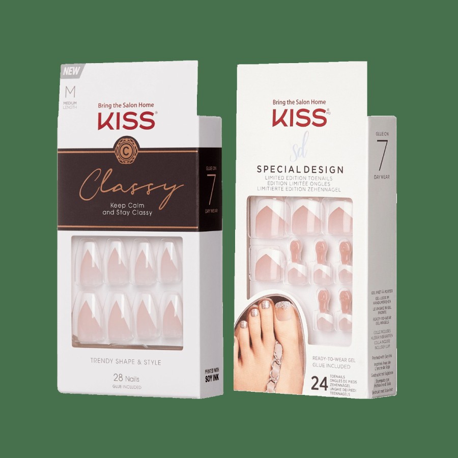 Nails KISS Mani & Pedi | French Mate