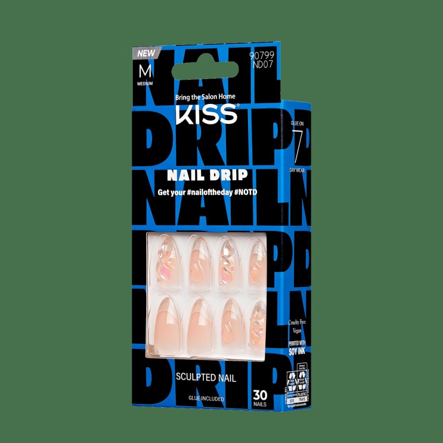 Nails KISS Design Nails | Sos Drip