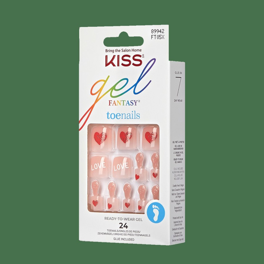 Nails KISS Pedicure | Love Wins