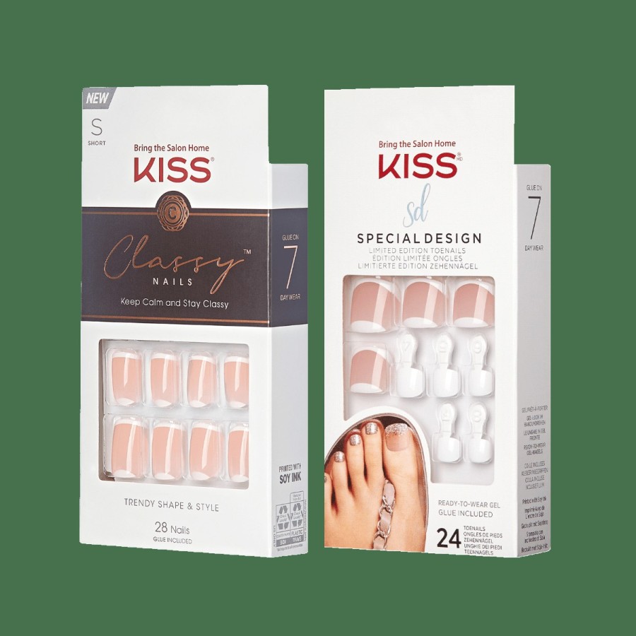 Nails KISS Mani & Pedi | Bare Mate