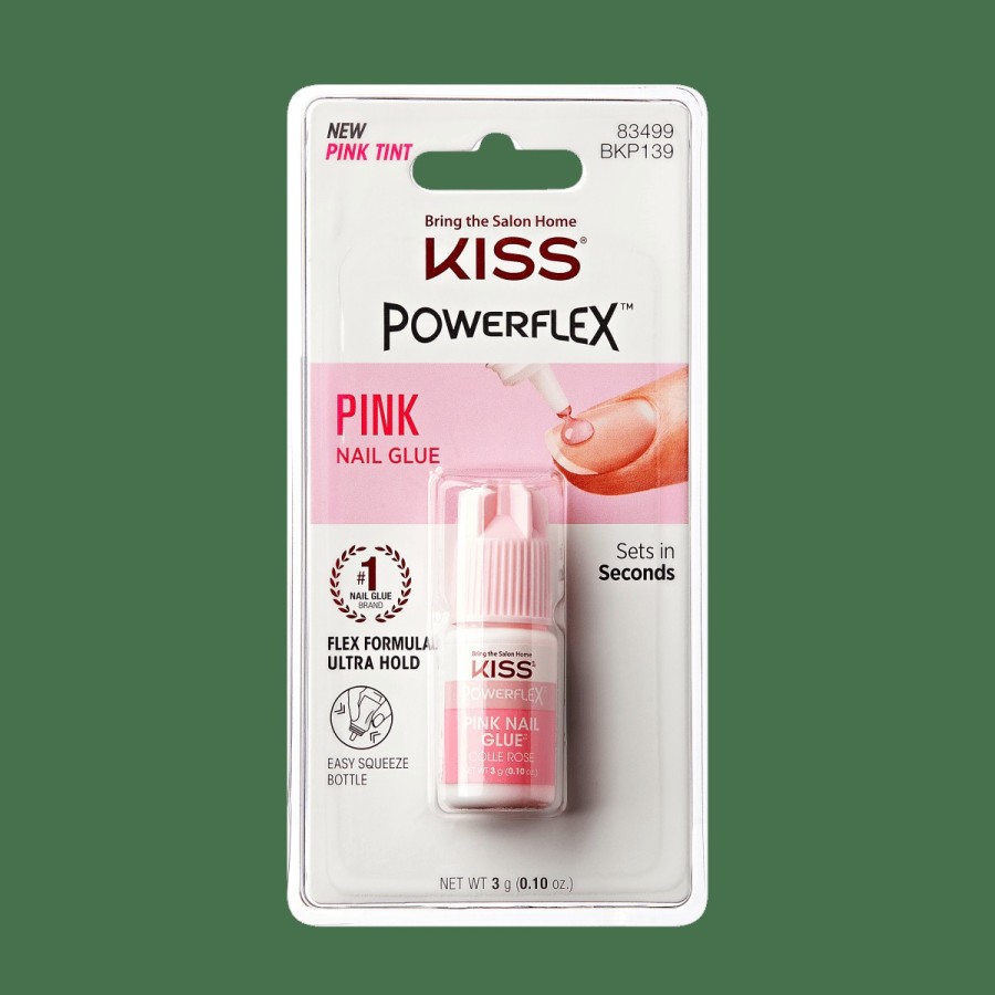 Nails KISS Glues, Kits, & Tools | Pink Nail Glue