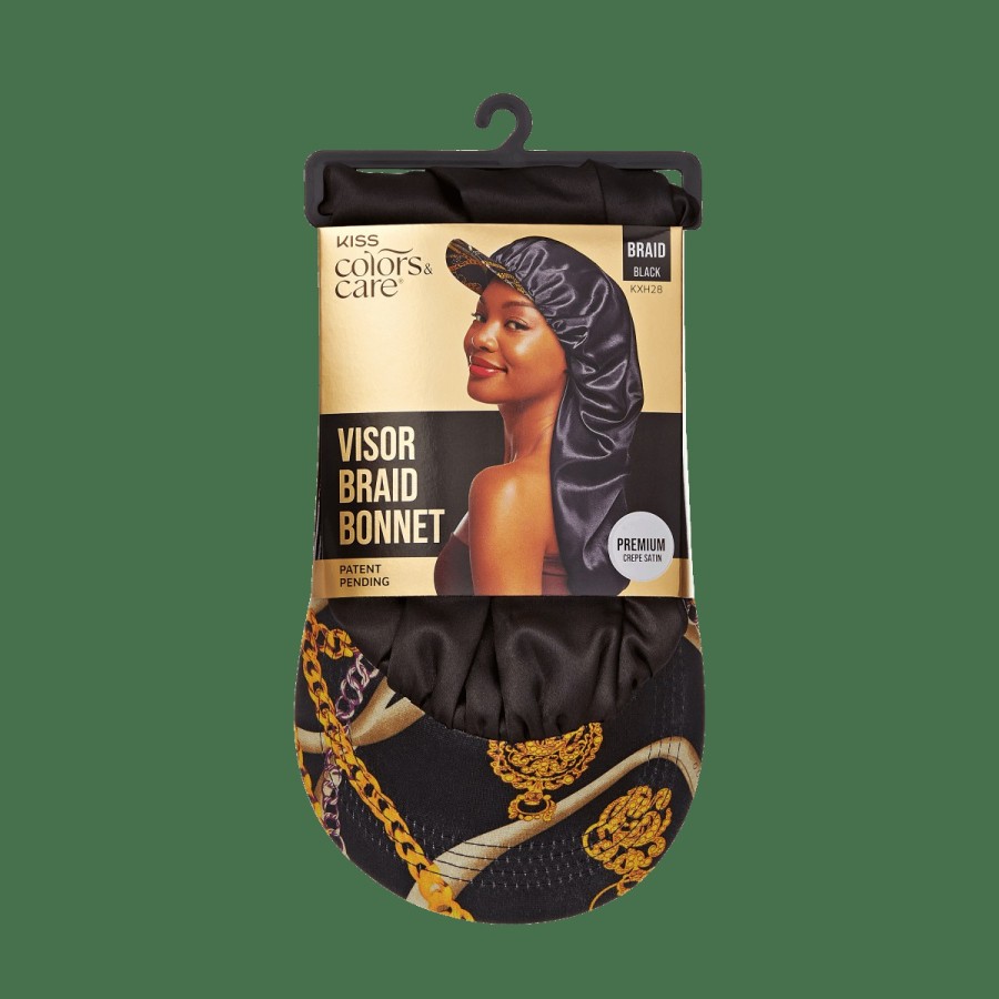 Hair KISSCOLORSANDCARE | Visor Satin Hair Cap Braid