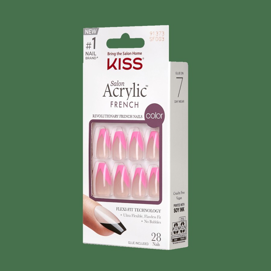 Nails KISS French Nails | Squared