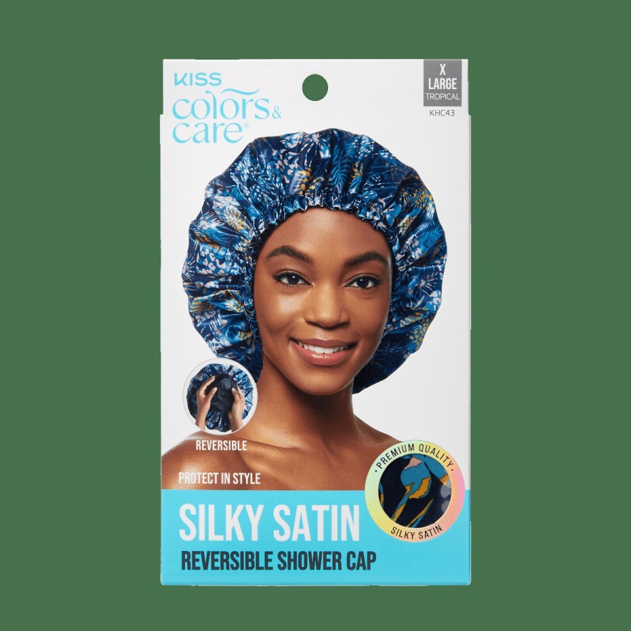 Hair KISSCOLORSANDCARE | Satin Shower Cap