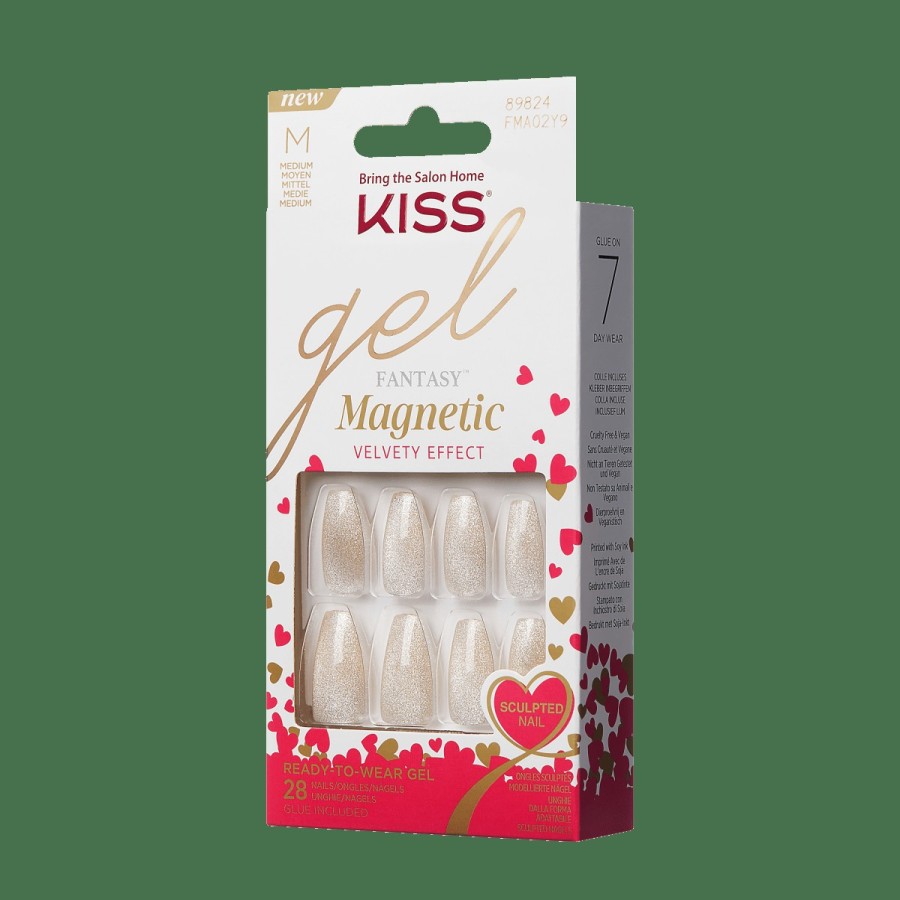 Nails KISS Design Nails | Gold Star