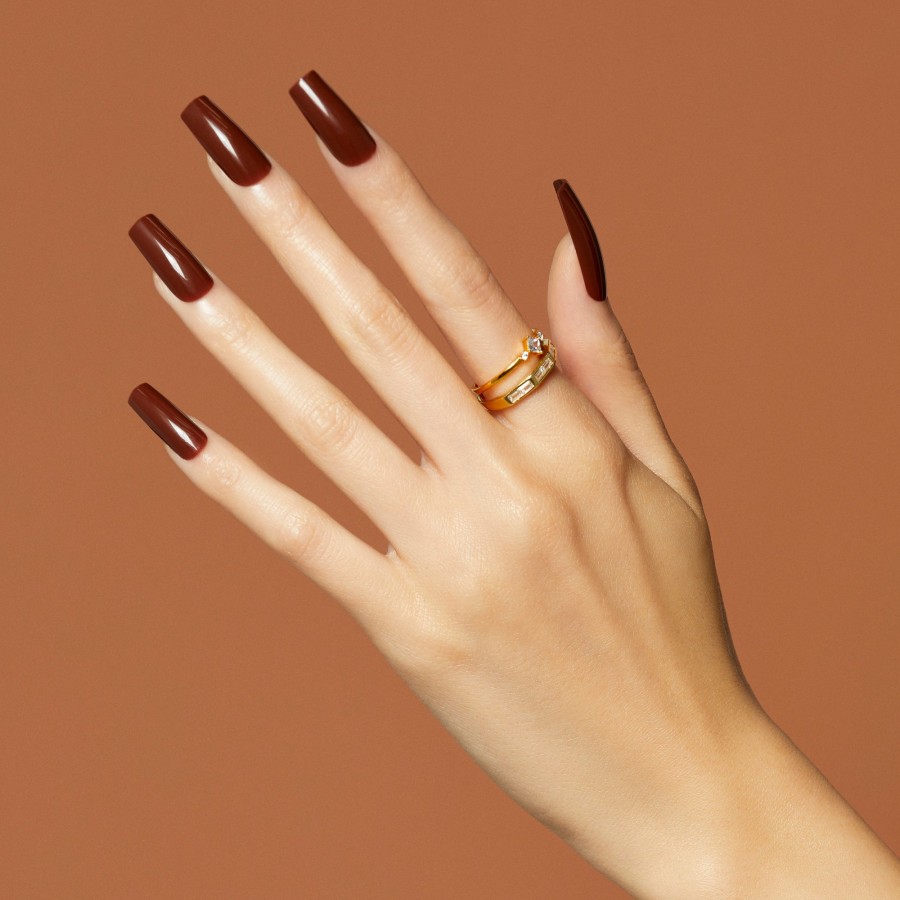 Nails KISS Color Nails | Black Cherry